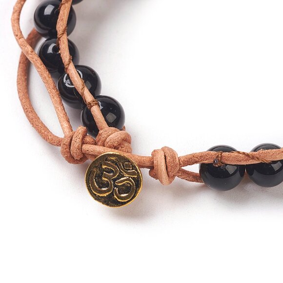 Handmade Gemstone Bracelet Tiger's Eye OR Rhodonite & Mixed Gemstones 2/$20 NWOT - Picture 5 of 7